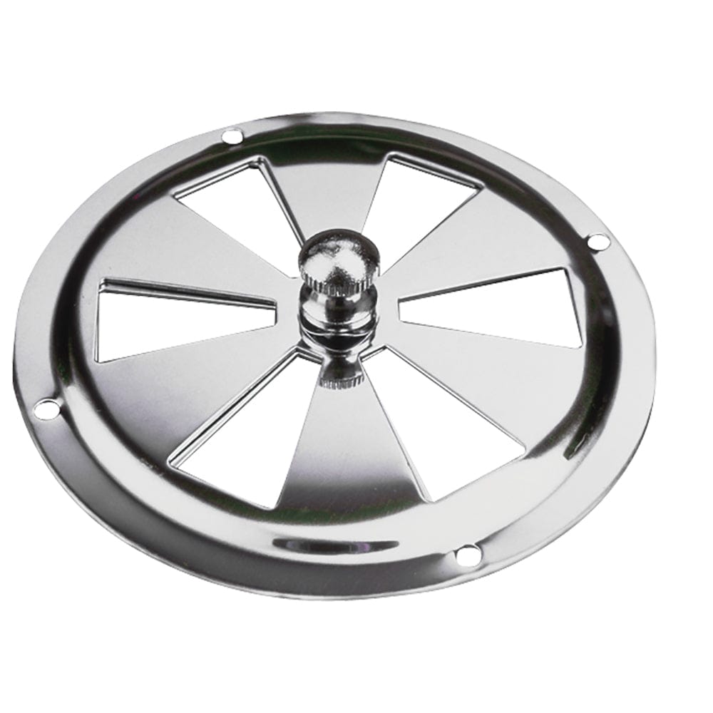 Sea-Dog Stainless Steel Butterfly Vent - Center Knob - 4" [331440-1] - The Happy Skipper