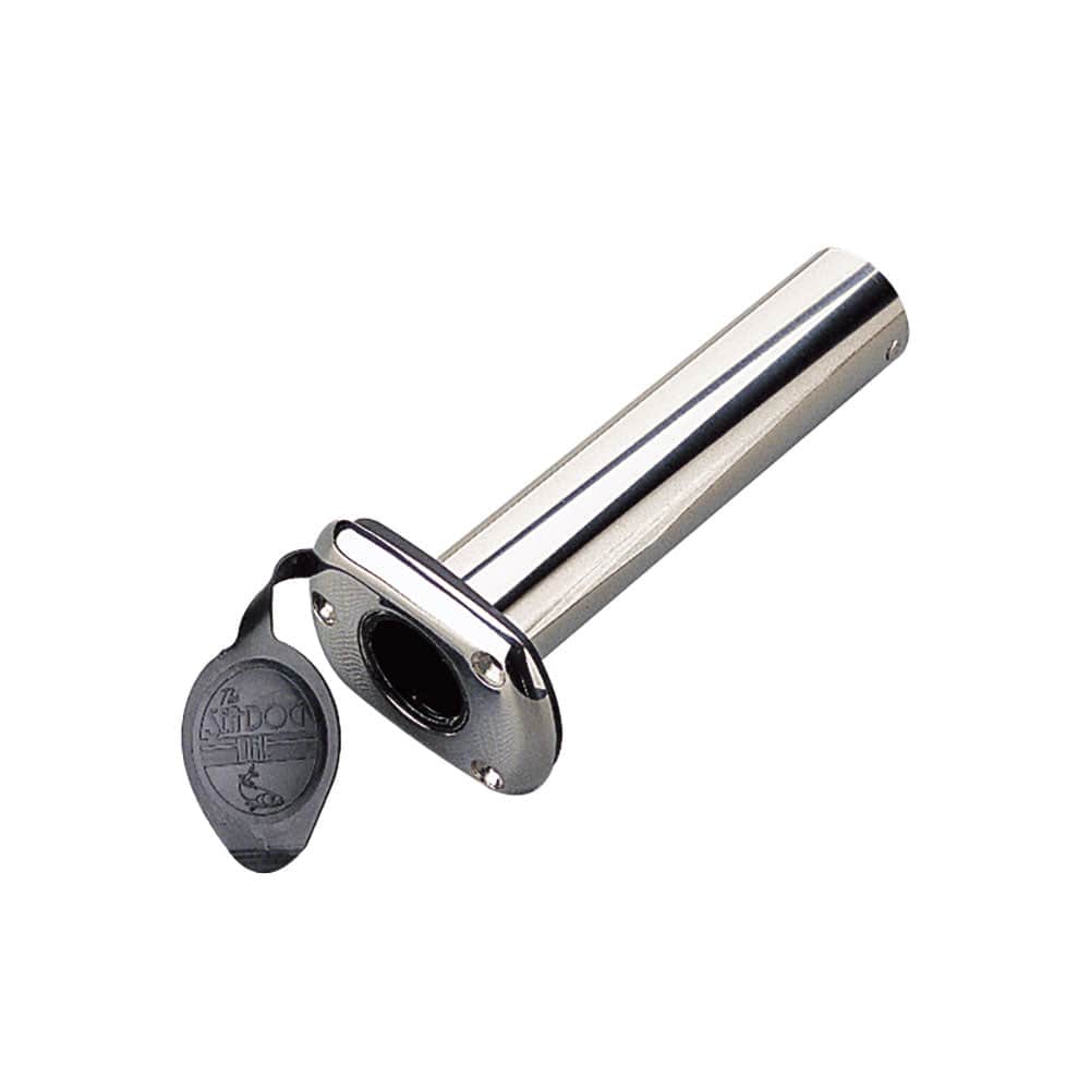 Sea-Dog Stainless Steel Flush Mount Rod Holder w/Cap - 90 [325233-1] - The Happy Skipper