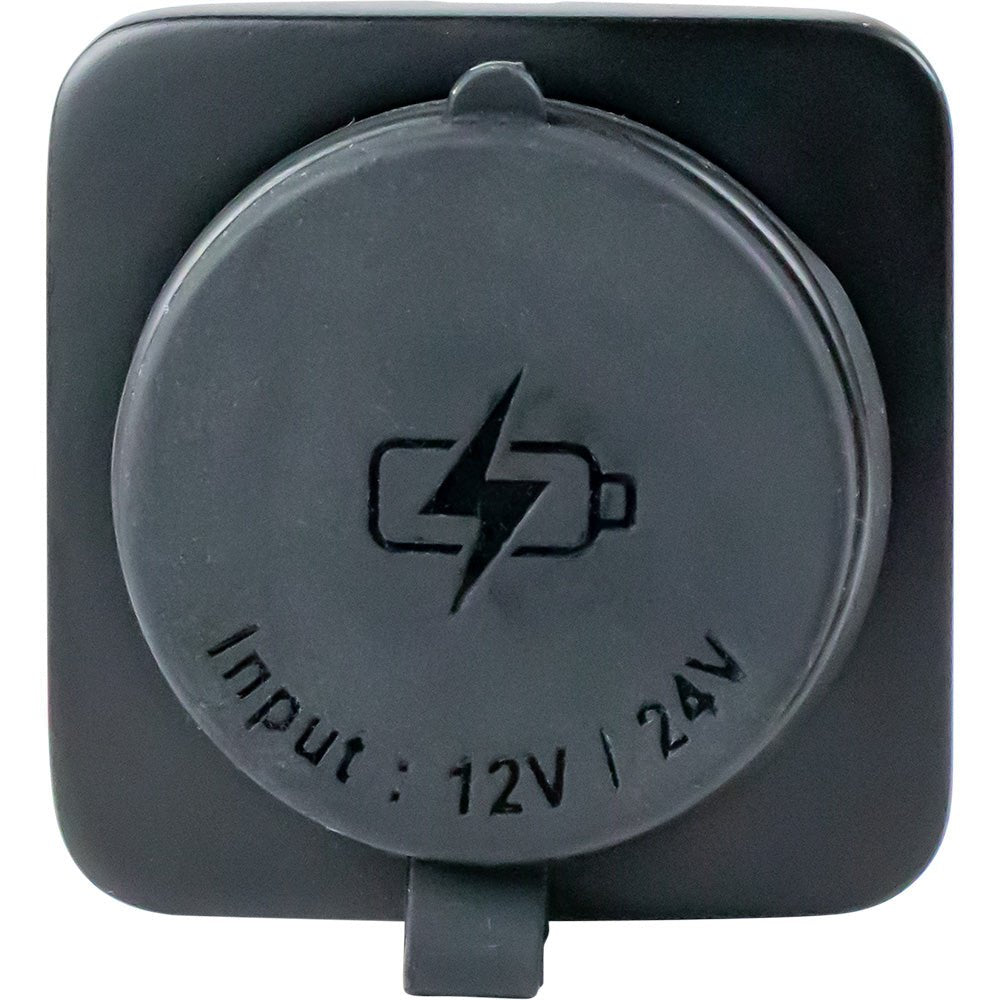 Sea-Dog USB A / USB C Square Surface Mount Power Socket [426531-1] - The Happy Skipper