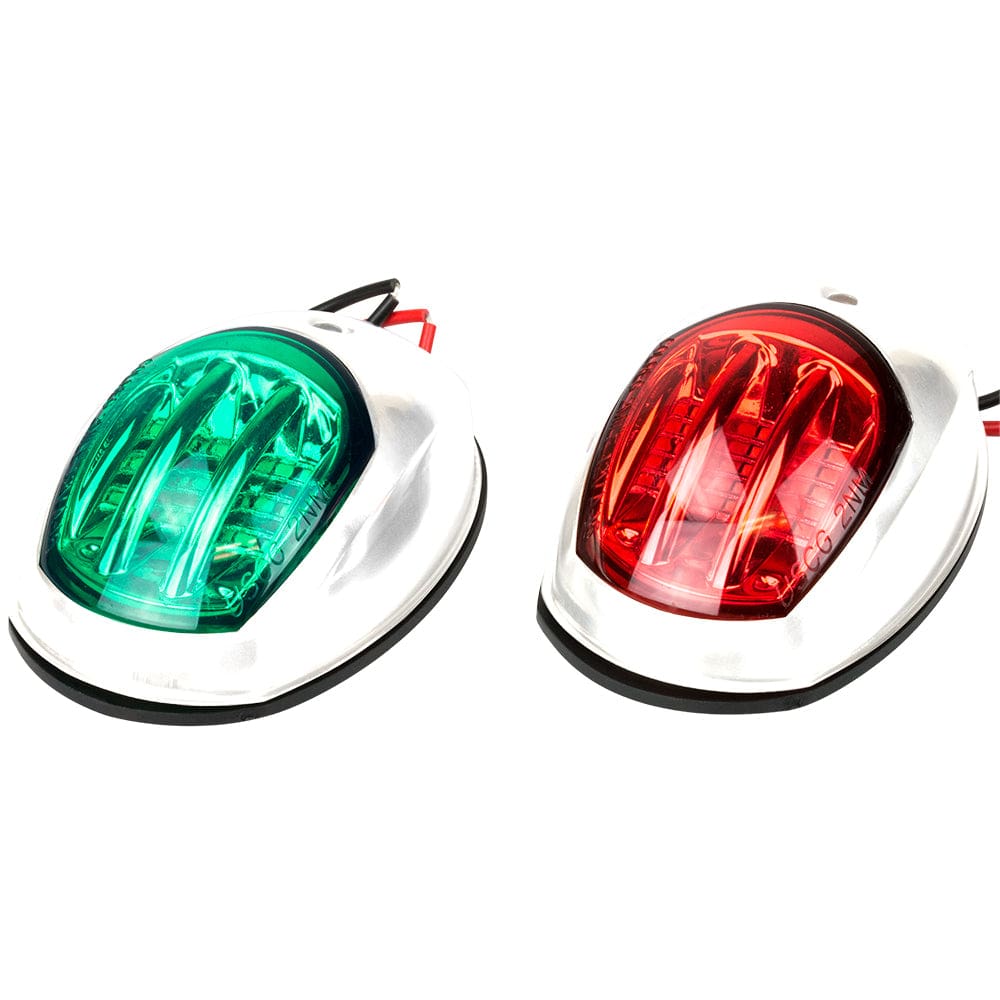 Sea-Dog White LED Navigation Lights - Port Starboard [400071-1] - The Happy Skipper