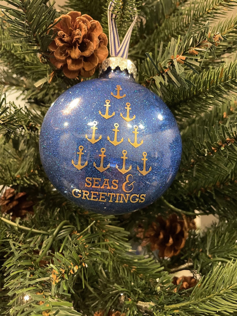 Seas & Greetings Anchor Tree Ornament - The Happy Skipper