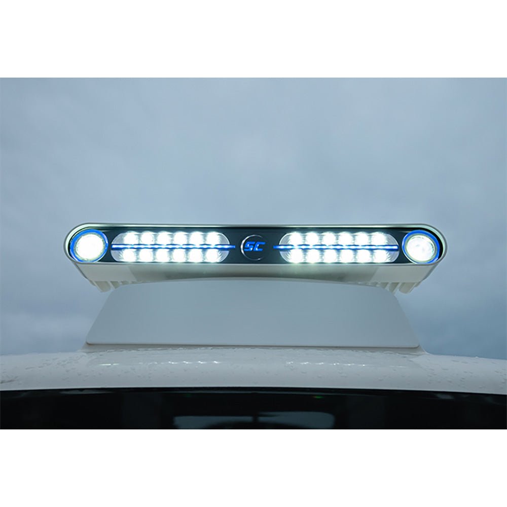 Shadow-Caster Eagle Ray LED Light Bar - Black Housing Dual Optics [SCM-EAGLE-RAY-BK] - The Happy Skipper