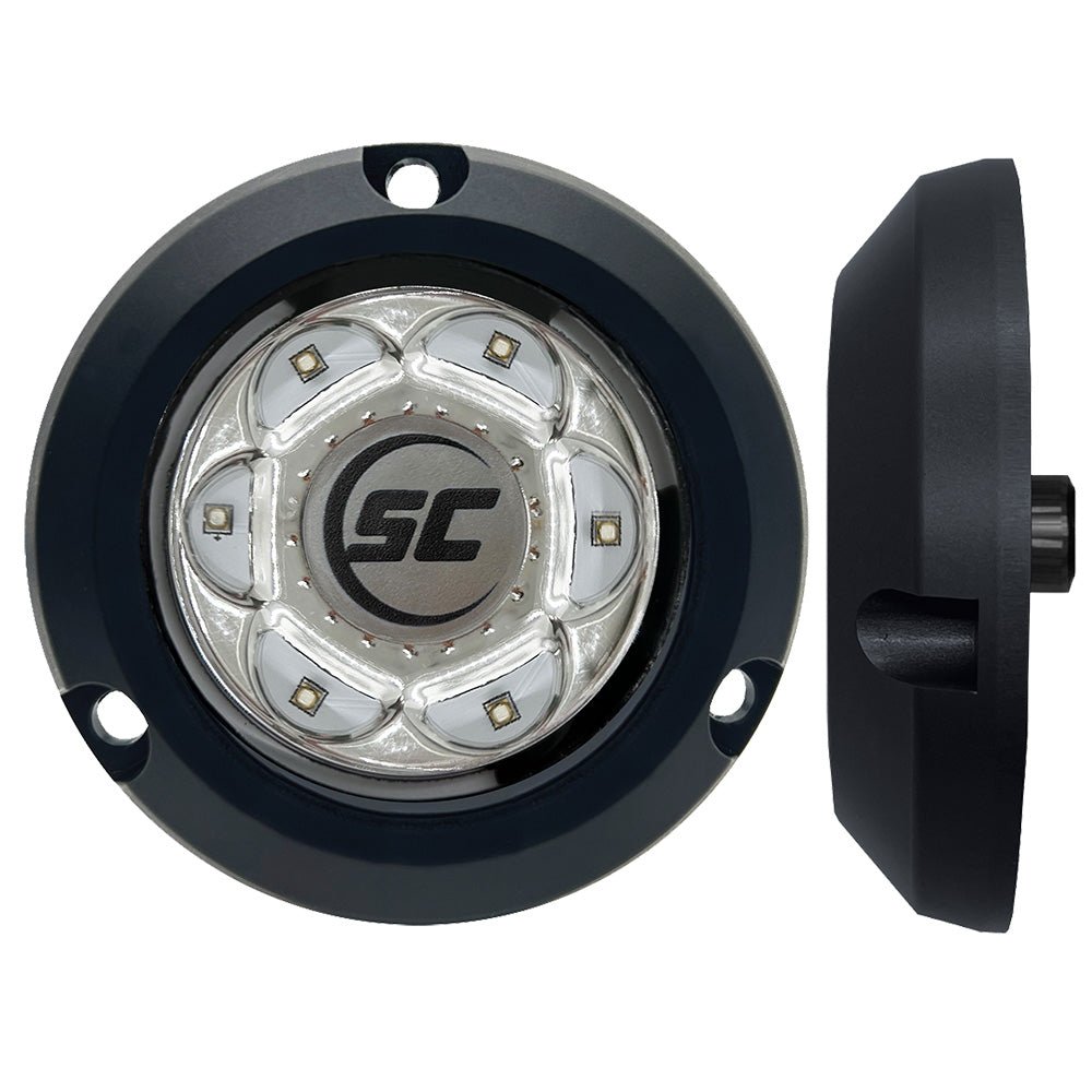 Shadow-Caster SC2 Series Polymer Composite Surface Mount Underwater Light - Great White [SC2-GW-CSM] - The Happy Skipper