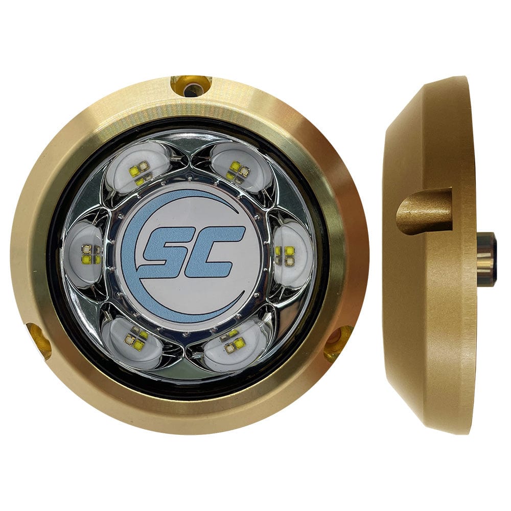 Shadow-Caster SC3 Series Bimini Blue Bronze Surface Mount Underwater Light [SC3-BB-BZSM] - The Happy Skipper