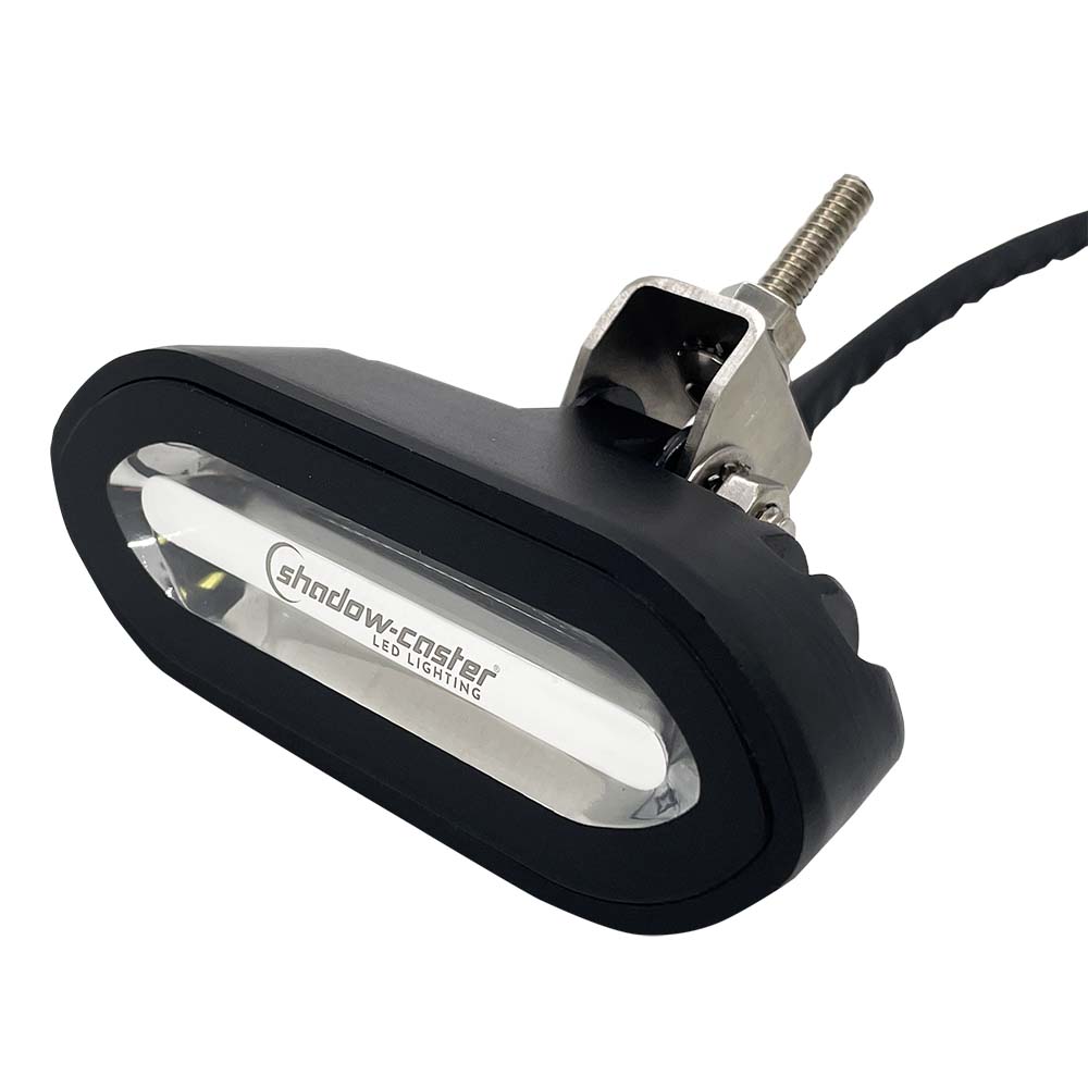 Shadow-Caster SCM-SL Series Bracket Mount Spreader Light - Black Housing - Full-Color [SCM-SLB-CC-BK] - The Happy Skipper