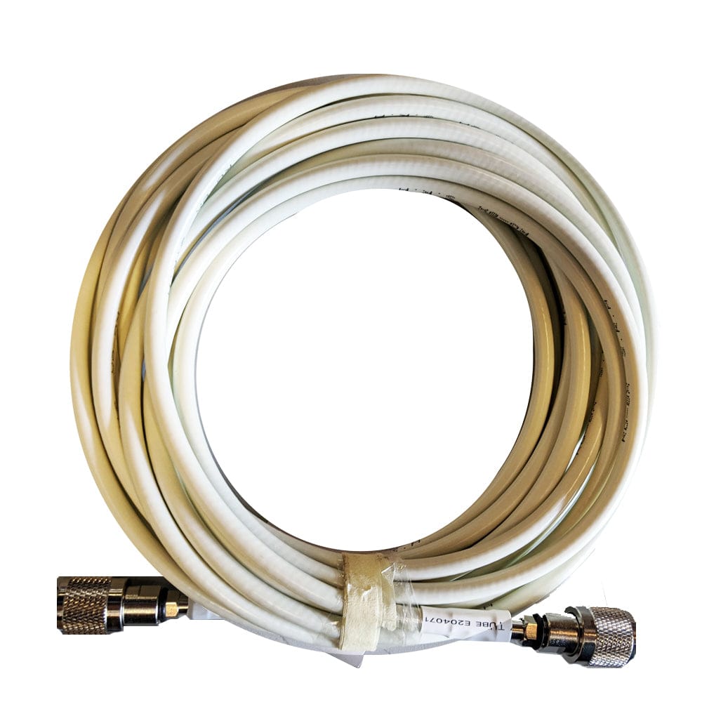 Shakespeare 20 Cable Kit f/Phase III VHF/AIS Antennas - 2 Screw On PL259S RG-8X Cable w/FME Mini Ends Included [PIII-20-ER] - The Happy Skipper