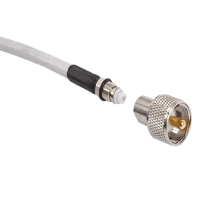 Shakespeare PL-259-ER Screw-On PL-259 Connector f/Cable w/Easy Route FME Mini-End [PL-259-ER] - The Happy Skipper