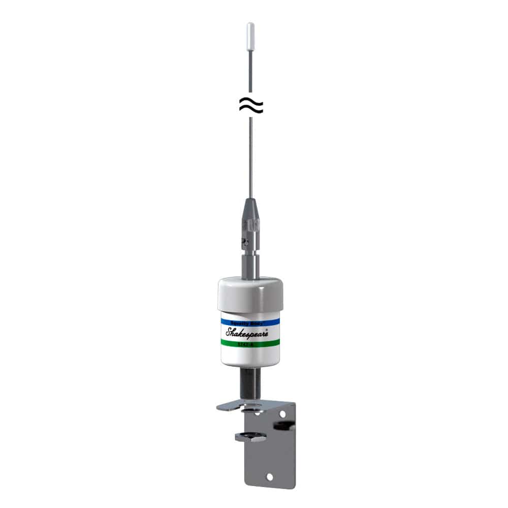 Shakespeare VHF 36in 5242-A SS Whip Low Profile End-Fed Antenna - No Cable [5242-A] - The Happy Skipper
