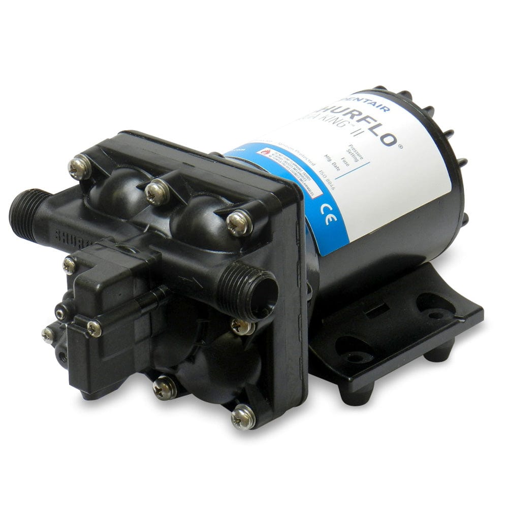 Shurflo by Pentair AQUA KING II Standard Fresh Water Pump - 12 VDC, 3.0 GPM [4138-111-E65] - The Happy Skipper