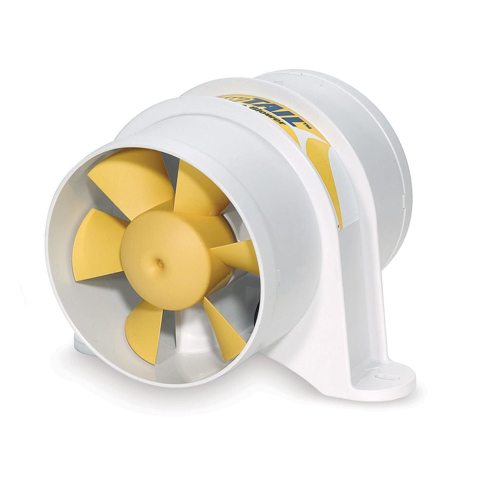 Shurflo by Pentair YELLOWTAIL 4" Marine Blower - 12 VDC, 215 CFM [277-4110] - The Happy Skipper