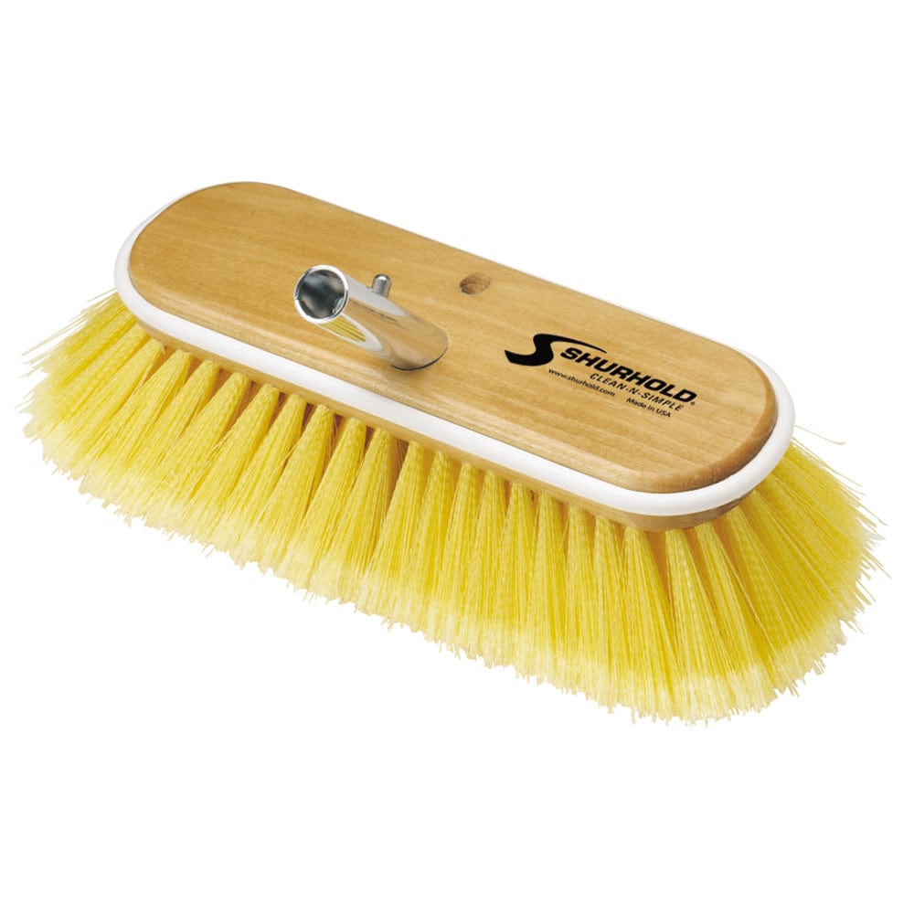 Shurhold 10" Polystyrene Soft Bristle Brush [980] - The Happy Skipper