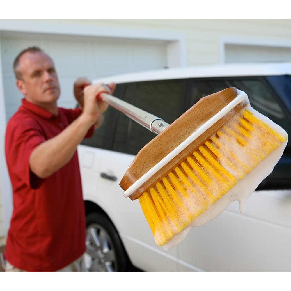 Shurhold 8" Soft Brush f/ Windows, Hulls, & Wheels [308] - The Happy Skipper