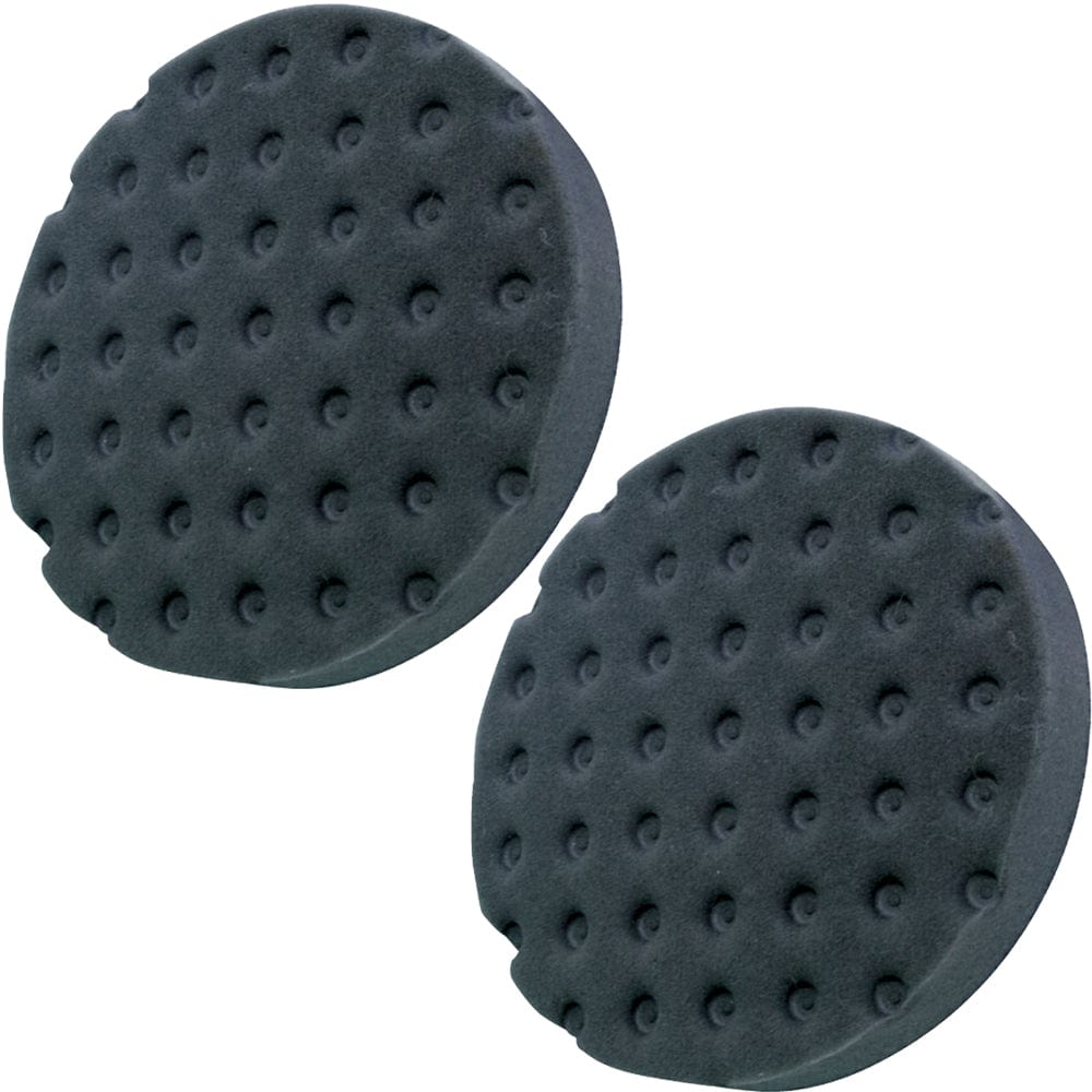 Shurhold Pro Polish Black Foam Pad - 2-Pack - 6.5" f/Dual Action Polisher [3152] - The Happy Skipper