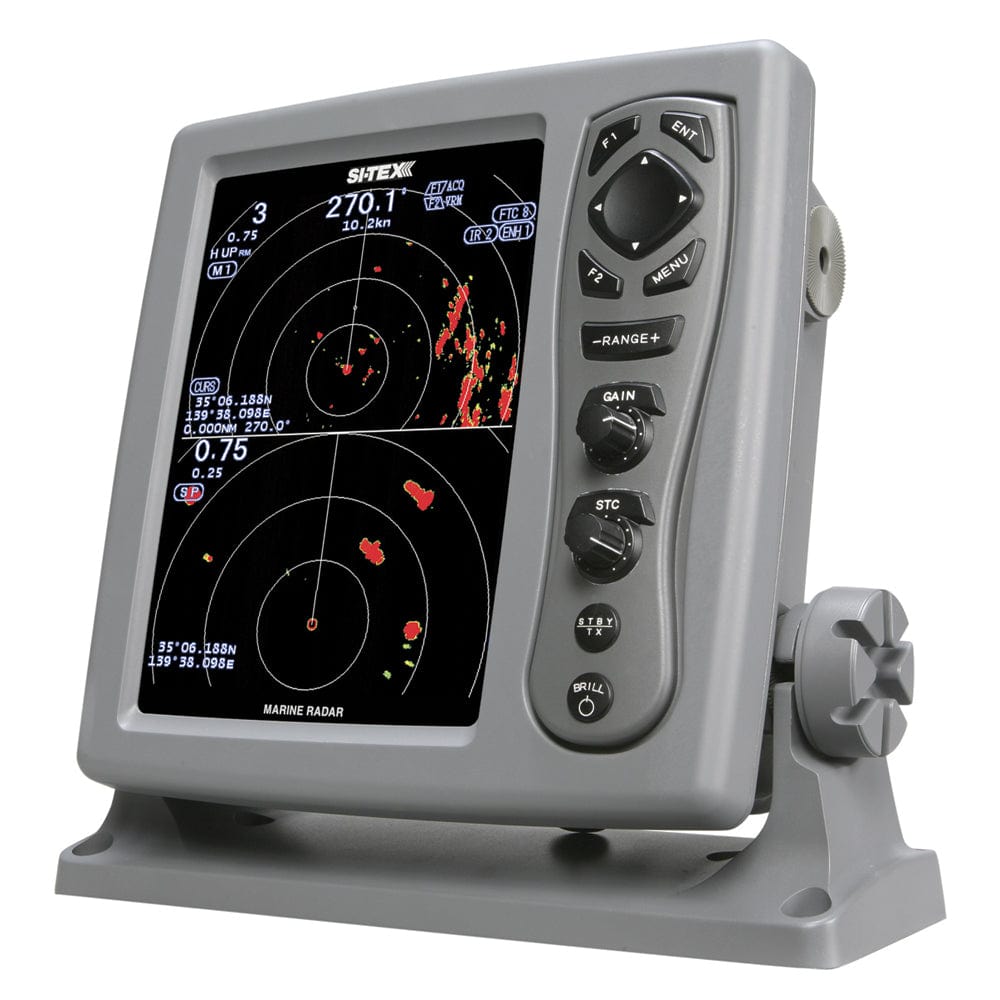 SI-TEX 8.5" Color LCD Radar w/4kW Output - 1/16-36nm Range - 25" Radome [T-941A] - The Happy Skipper
