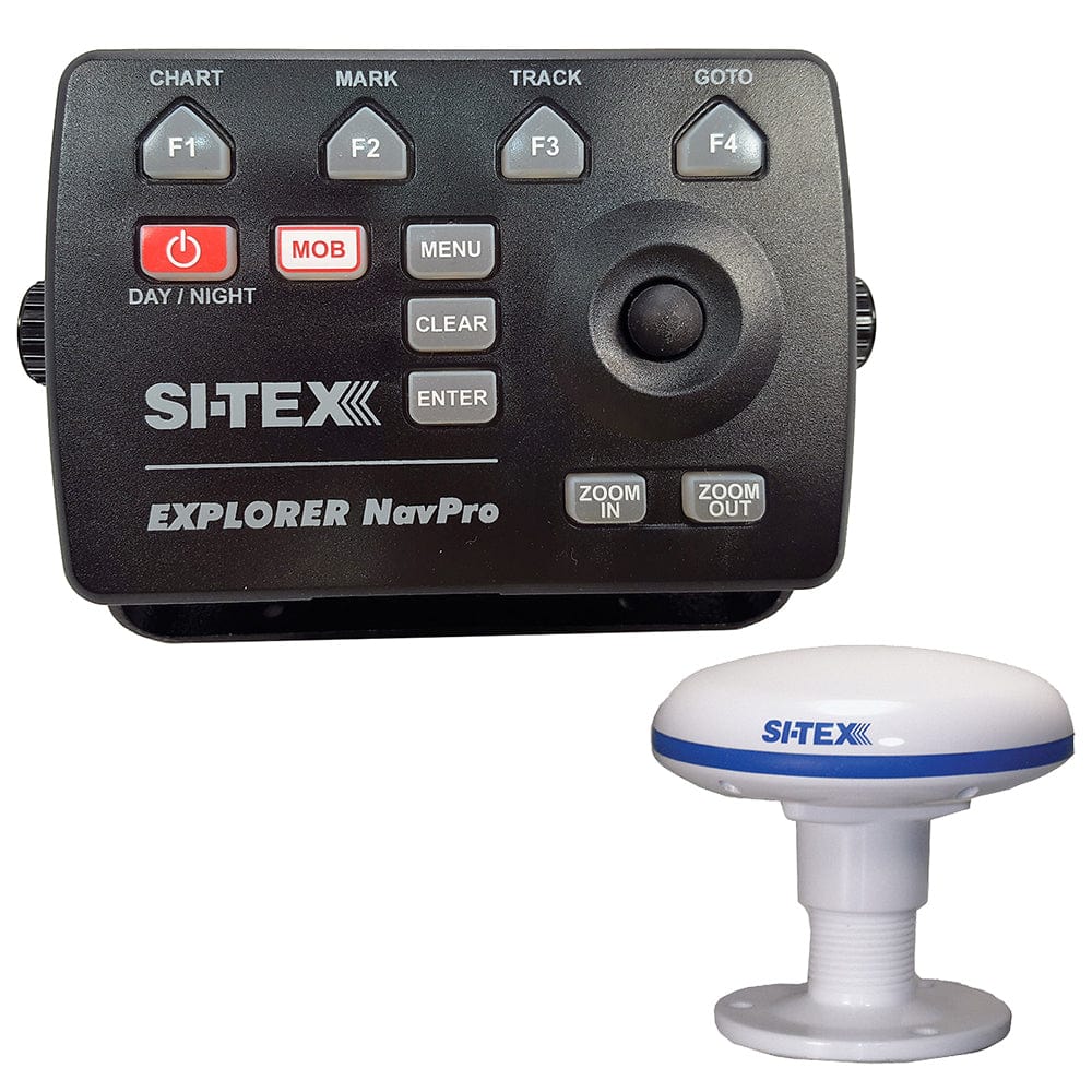 SI-TEX Explorer NavPro w/Wi-Fi GPK-11 GPS Antenna [EXPLORERNAVPROWIFIW] - The Happy Skipper