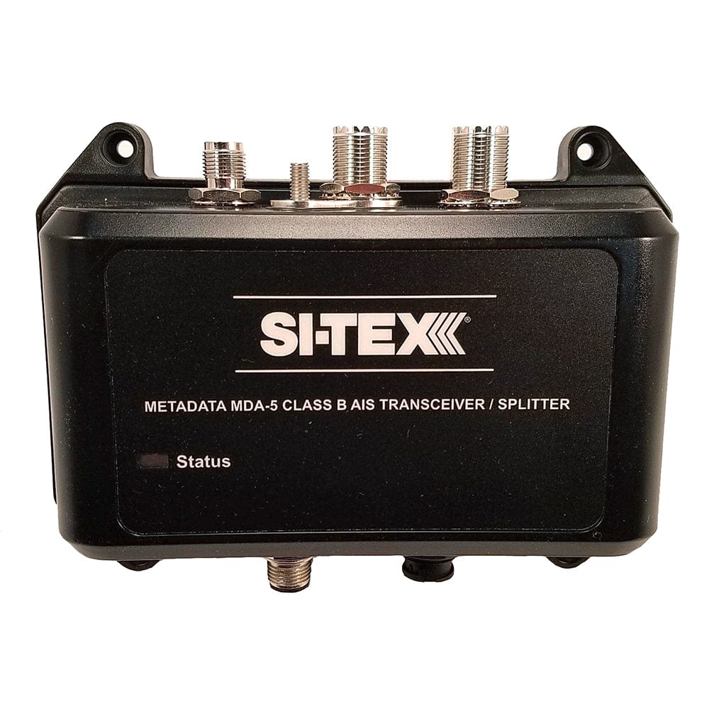 SI-TEX MDA-5 Hi-Power 5W SOTDMA Class B AIS Transceiver w/Built-In Antenna Splitter Long Range Wi-Fi [MDA-5] - The Happy Skipper