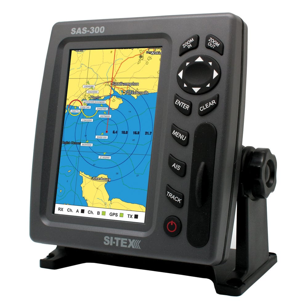 SI-TEX SAS-300 AIS Class B Transceiver - Display Only f/Use w/Existing AIS [SAS-300-3] - The Happy Skipper