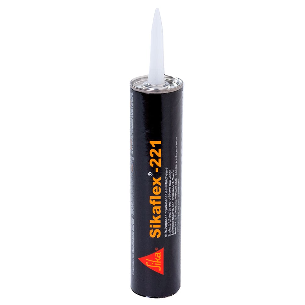 Sika Sikaflex 221 Multi-Purpose Polyurethane Sealant/Adhesive - 10.3oz (300ml) Cartridge - White [90891] - The Happy Skipper