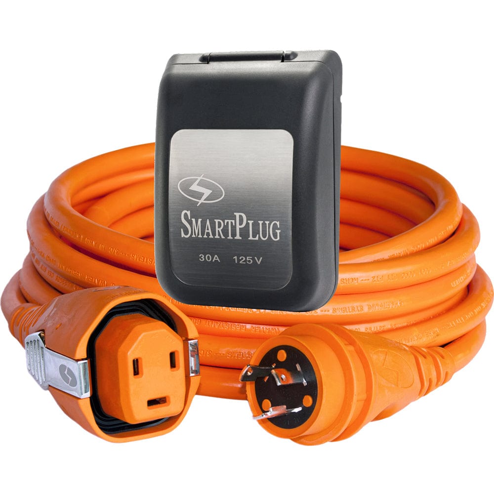 SmartPlug 30 AMP SmartPlug/Twist Type Cordset w/Black Inlet Cover- 50 [C30503BM30PB] - The Happy Skipper
