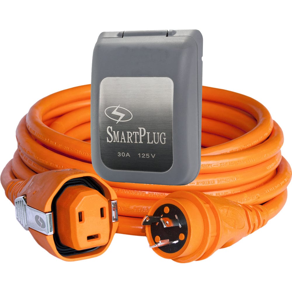 SmartPlug 30 AMP SmartPlug/Twist Type Cordset w/Grey Inlet Cover- 50 [C30503BM30PG] - The Happy Skipper
