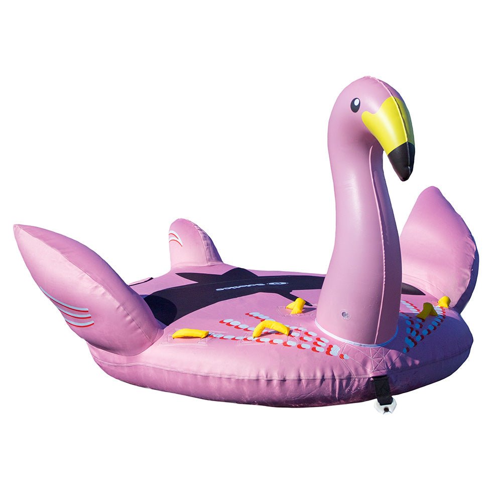 Solstice Watersports 1-2 Rider Lay-On Flamingo Towable [22302] - The Happy Skipper