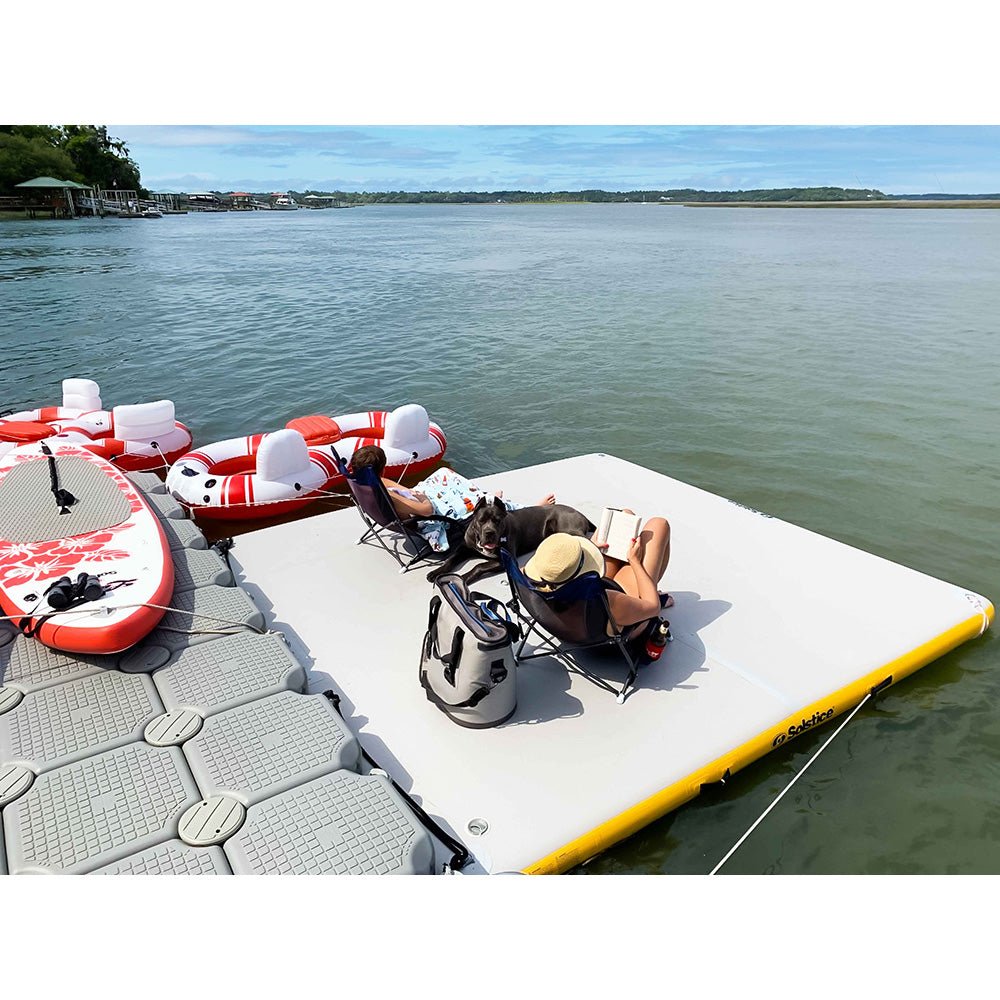 Solstice Watersports 10 x 10 Inflatable Dock [31010] - The Happy Skipper