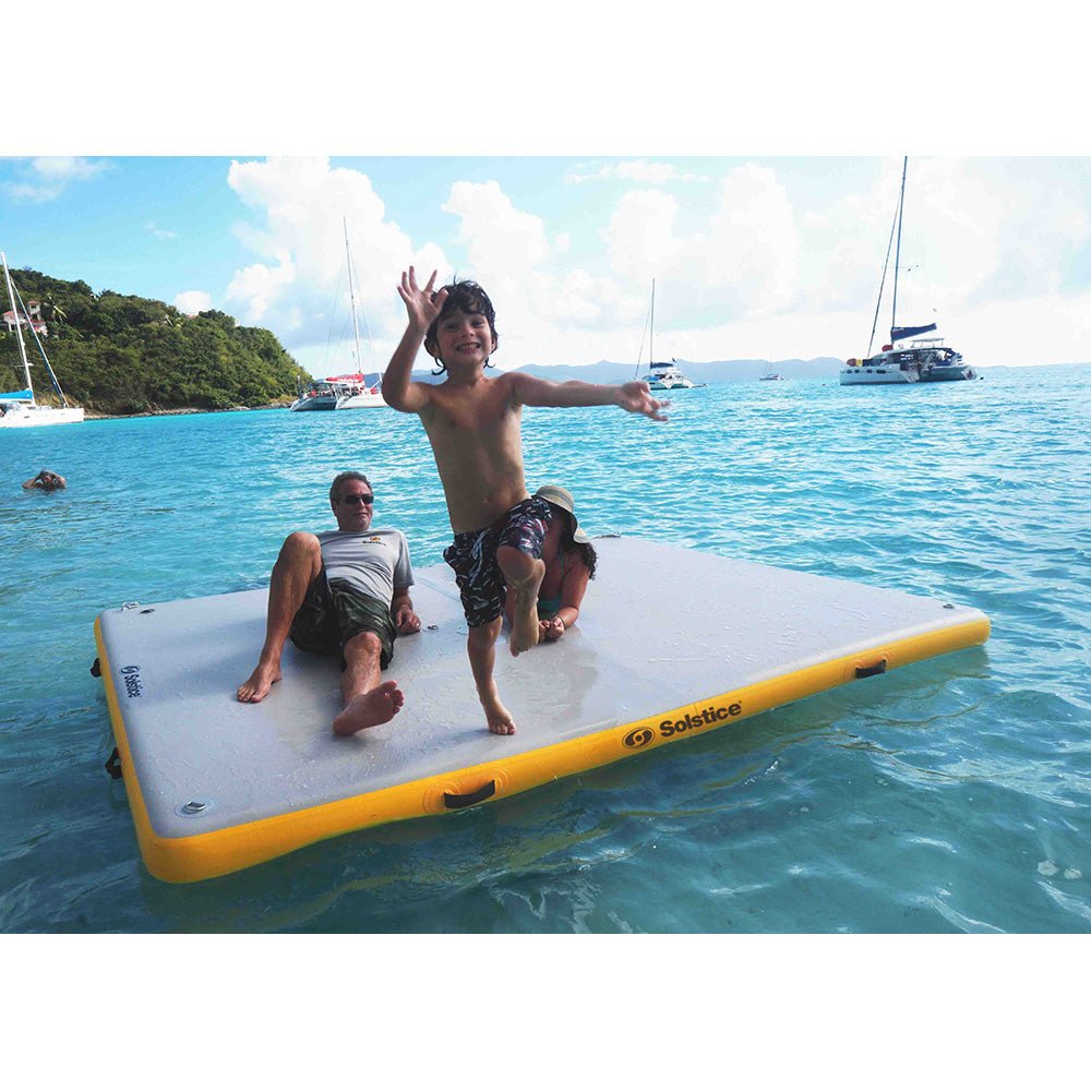 Solstice Watersports 10 x 10 Inflatable Dock [31010] - The Happy Skipper