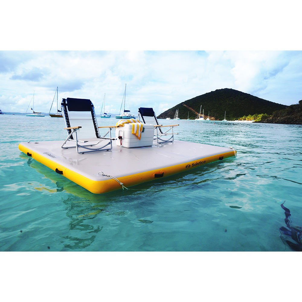 Solstice Watersports 10 x 8 Inflatable Dock [31008] - The Happy Skipper