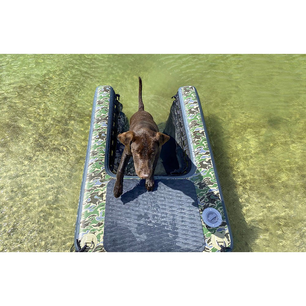 Solstice Watersports Inflatable PupPlank Dog Ramp - XL Sport - Camo [33250] - The Happy Skipper