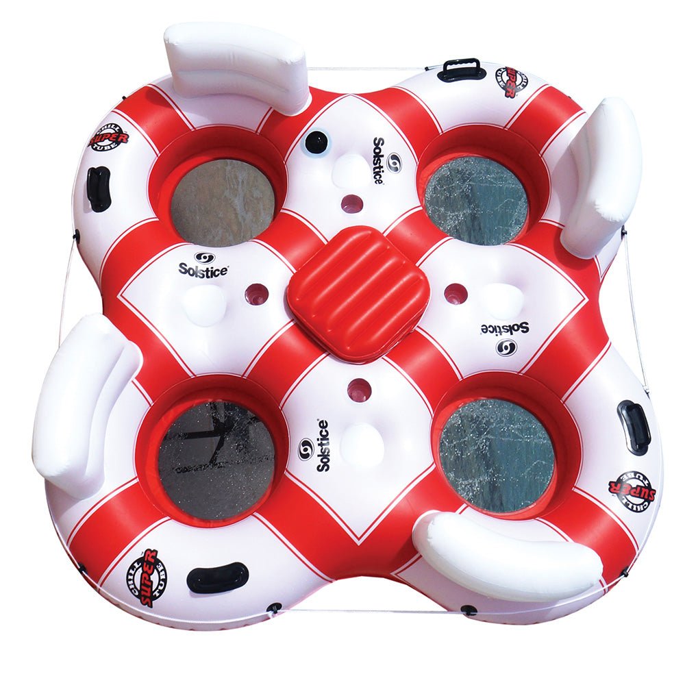 Solstice Watersports Super Chill 4-Person River Tube w/Cooler [17004] - The Happy Skipper