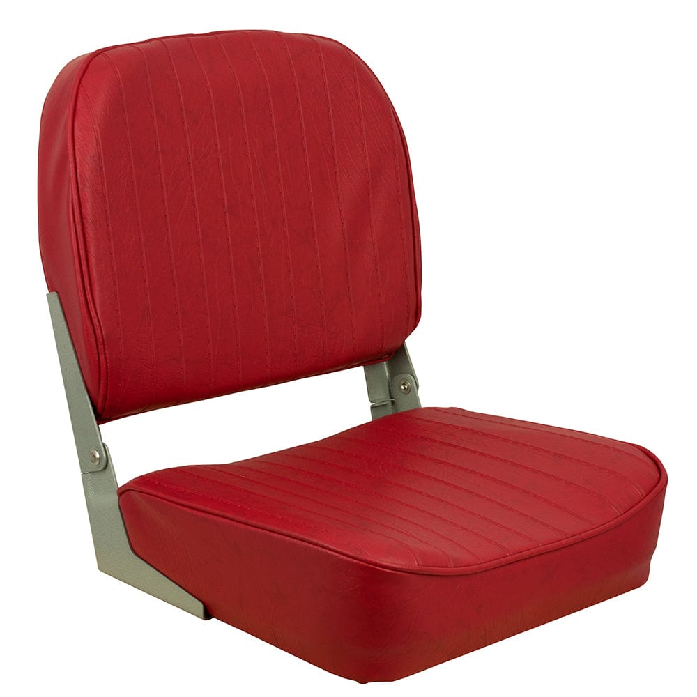 Springfield Economy Folding Seat - Red [1040625] - The Happy Skipper