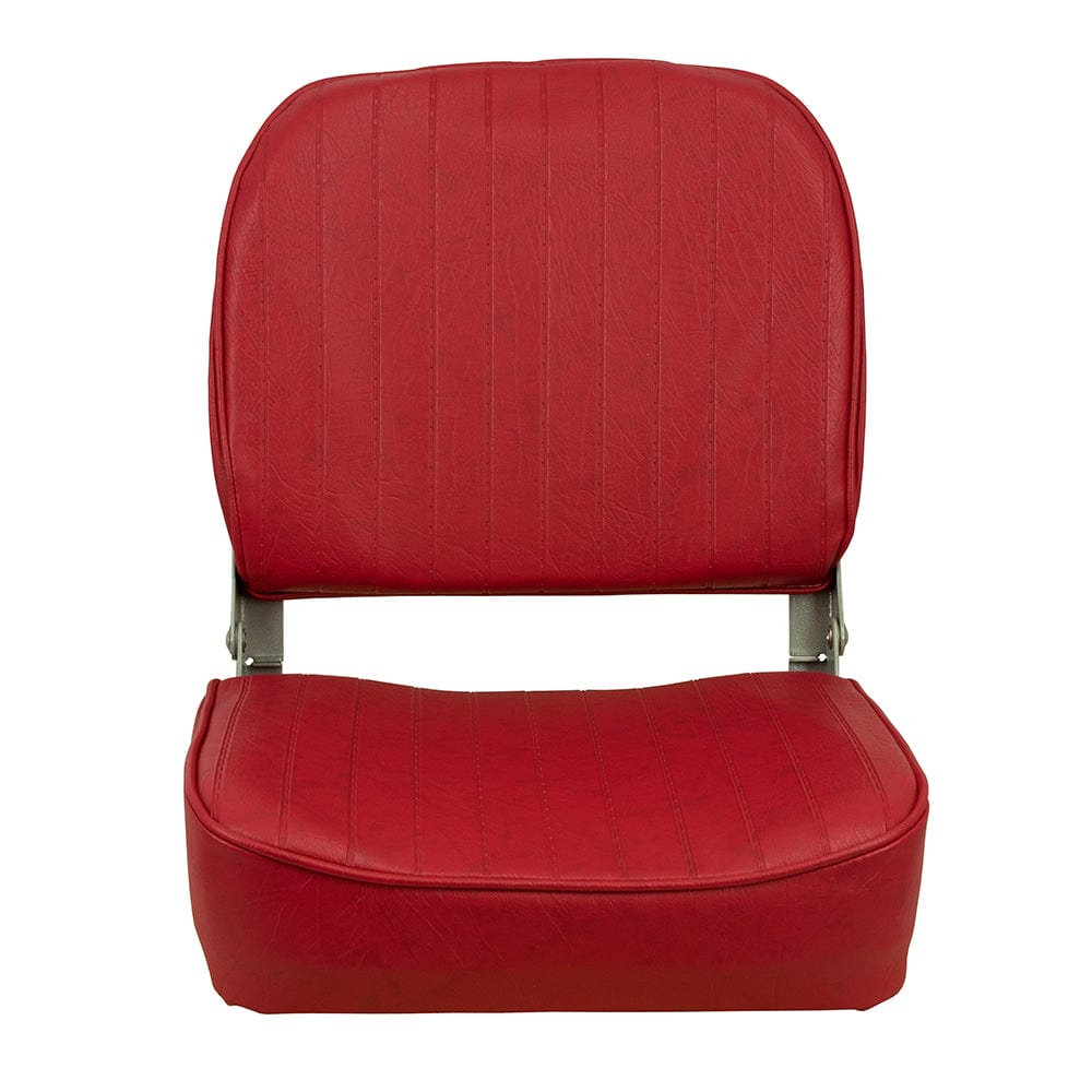 Springfield Economy Folding Seat - Red [1040625] - The Happy Skipper
