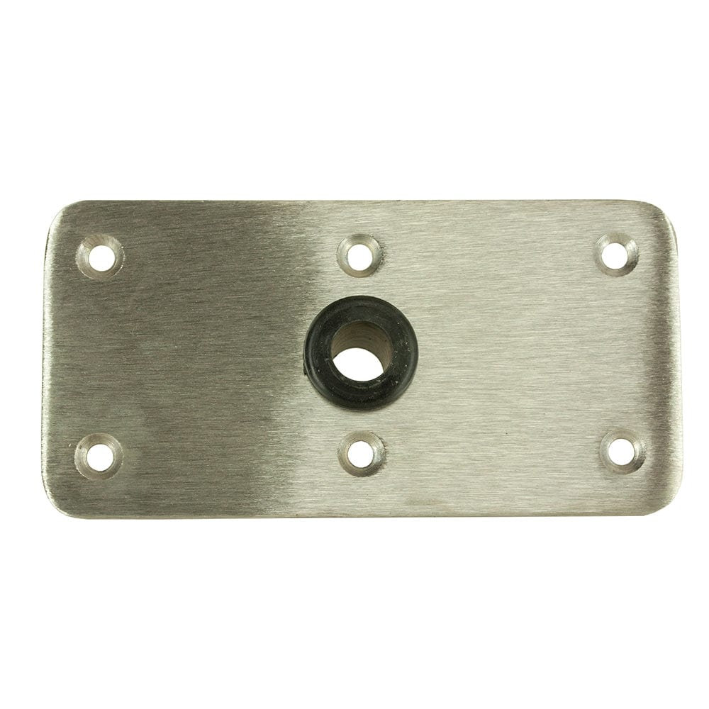 Springfield KingPin 4" x 8" - Stainless Steel - Rectangular Base (Standard) [1620005] - The Happy Skipper