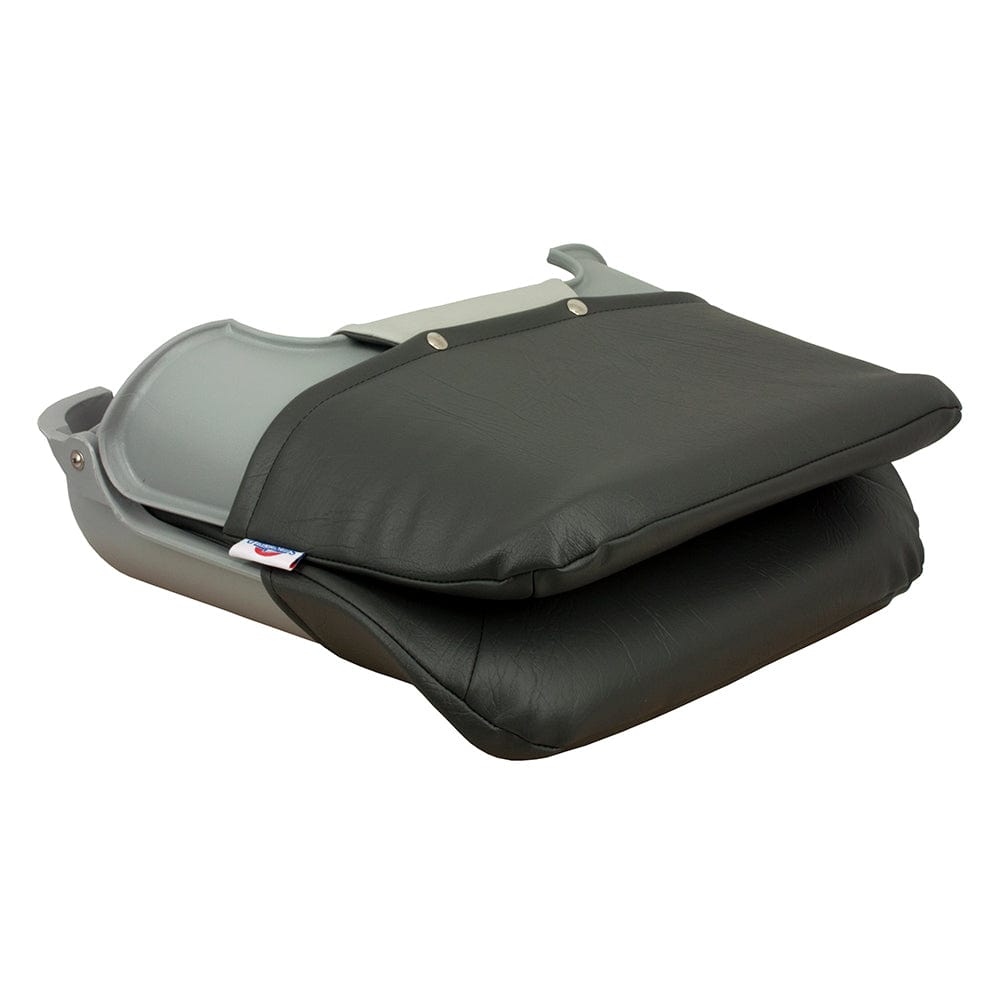 Springfield Skipper Standard Folding Seat - Grey/Charcoal [1061017] - The Happy Skipper