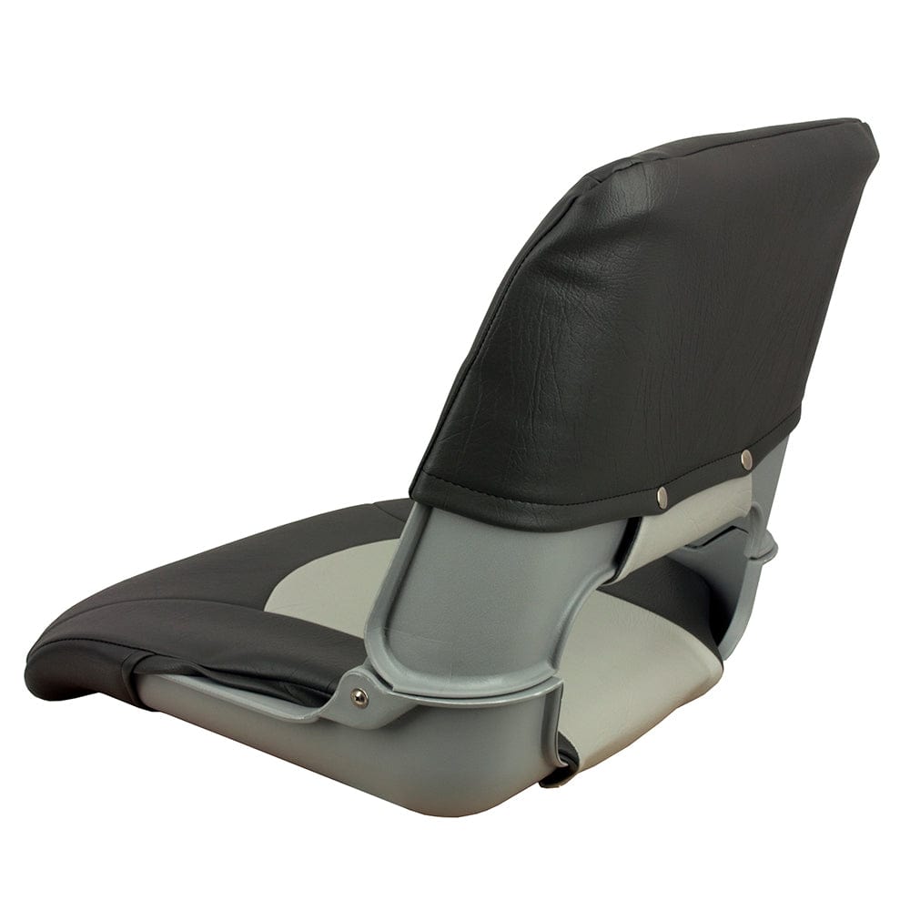 Springfield Skipper Standard Folding Seat - Grey/Charcoal [1061017] - The Happy Skipper