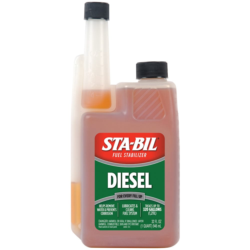 STA-BIL Diesel Formula Fuel Stabilizer Performance Improver - 32oz [22254] - The Happy Skipper