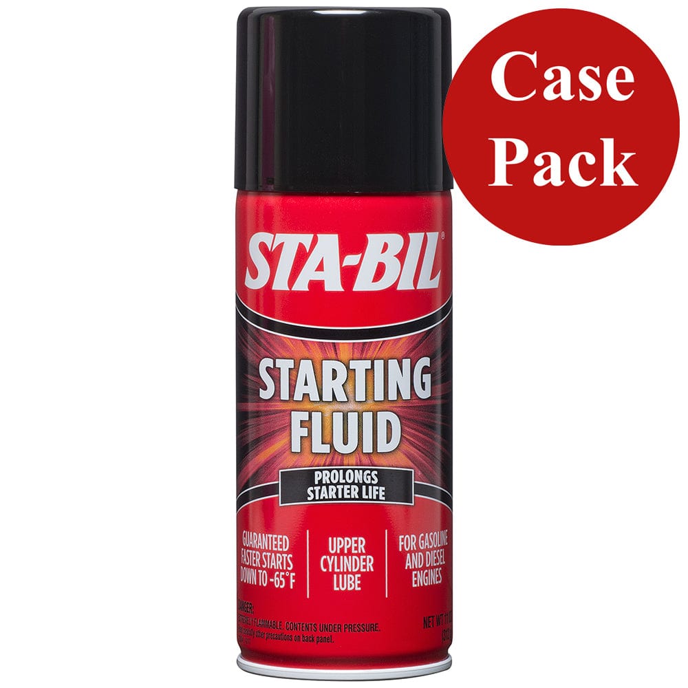 STA-BIL Starting Fluid - 11oz *Case of 6* [22004CASE] - The Happy Skipper