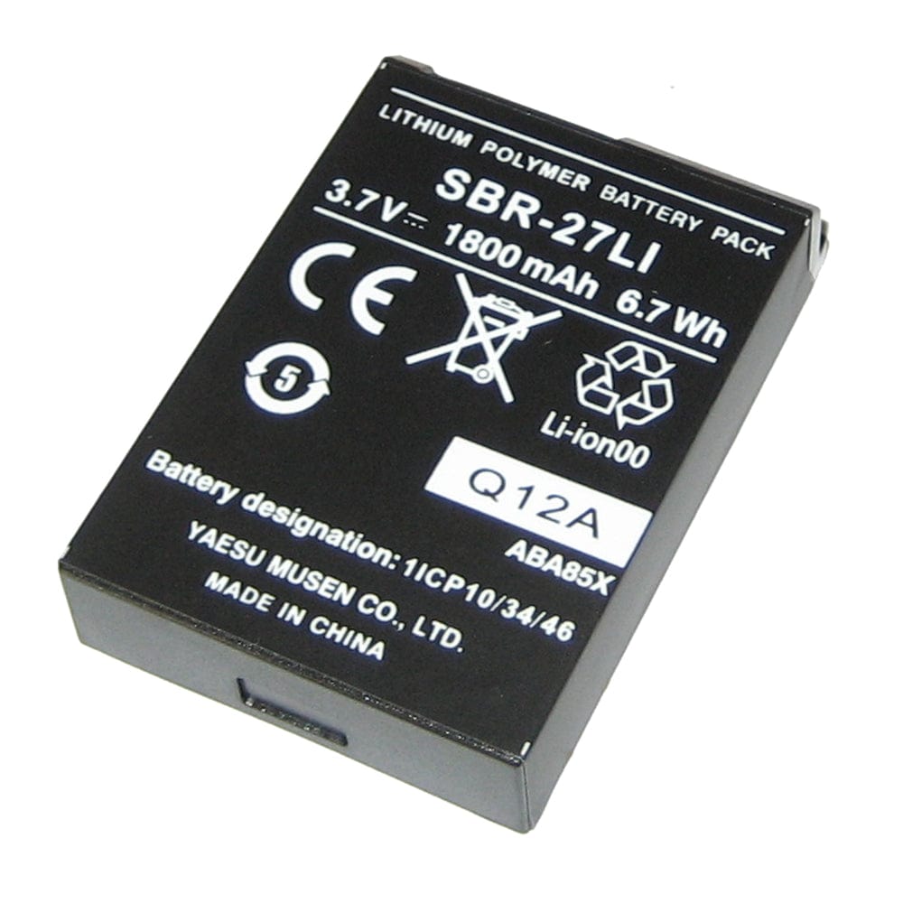 Standard Horizon Replacement Lithium Ion Battery Pack f/HX300 [SBR-27LI] - The Happy Skipper