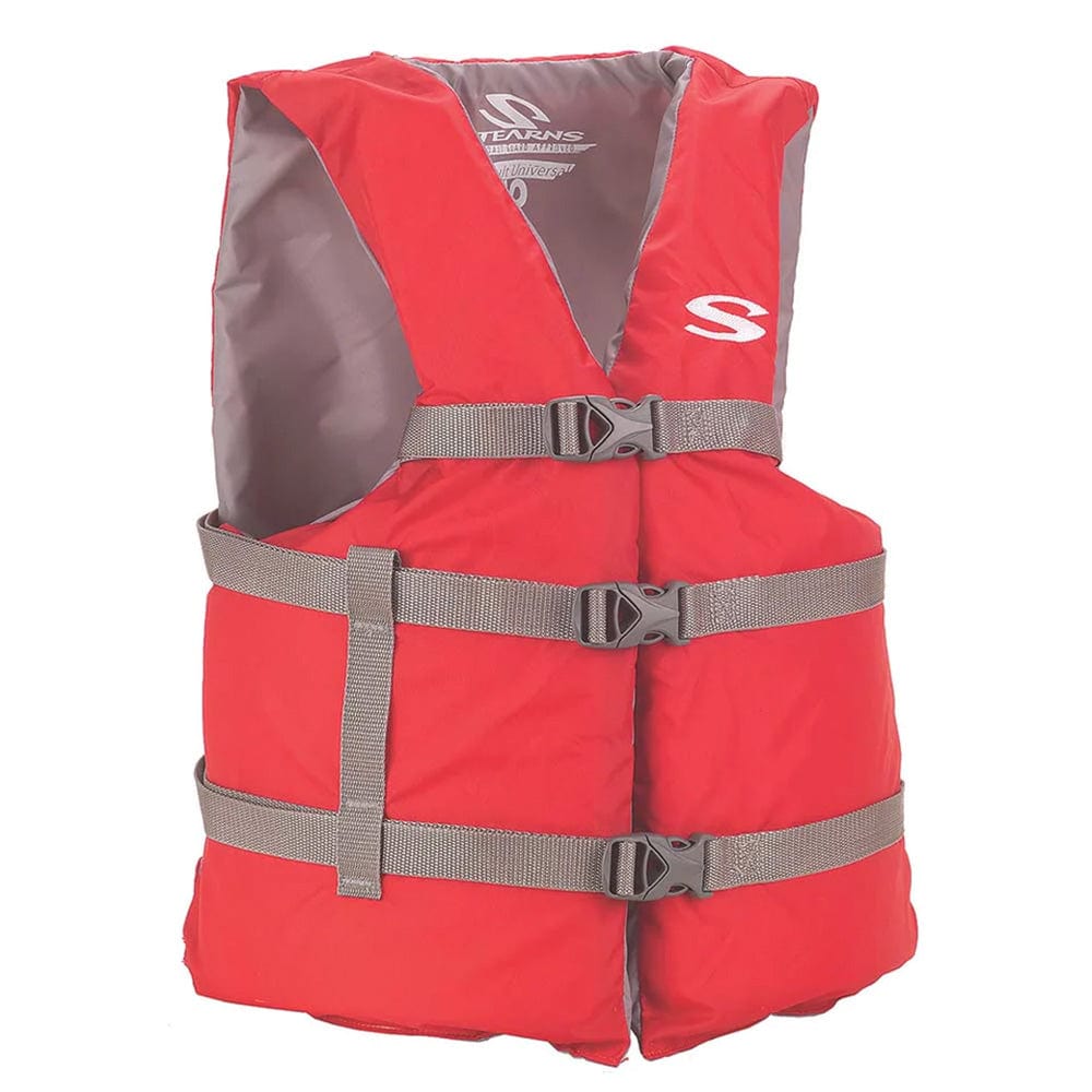Stearns Classic Series Adult Universal Oversized Life Jacket - Red [2159352] - The Happy Skipper