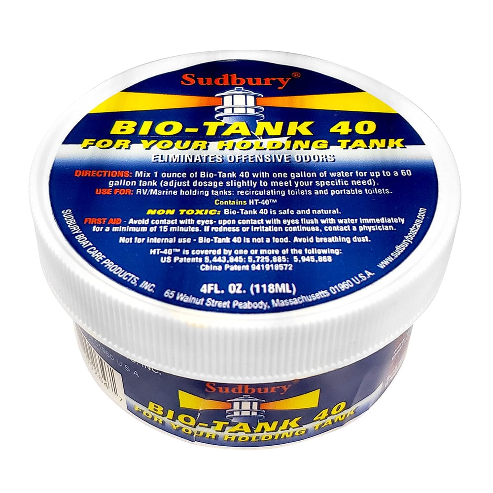 Sudbury Bio-Tank 40 Holding Tank Treatment - 4oz [926] - The Happy Skipper