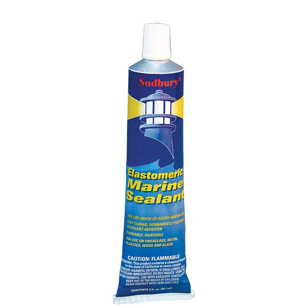 Sudbury Elastomeric 3 oz (89ml) Sealant Tube - White [320] - The Happy Skipper