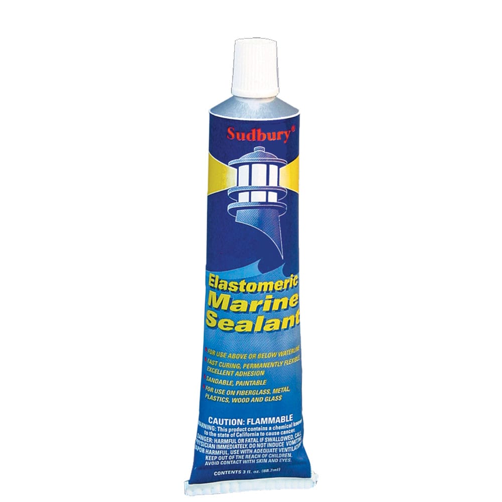 Sudbury Elastomeric 3 oz (89ml) Sealant Tube - White [320] - The Happy Skipper