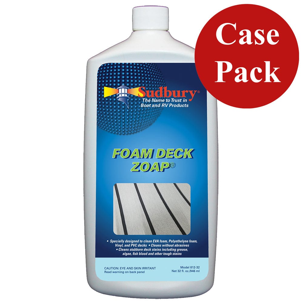 Sudbury Foam Deck Zoap Cleaner - 32oz *Case of 6* [812-32CASE] - The Happy Skipper
