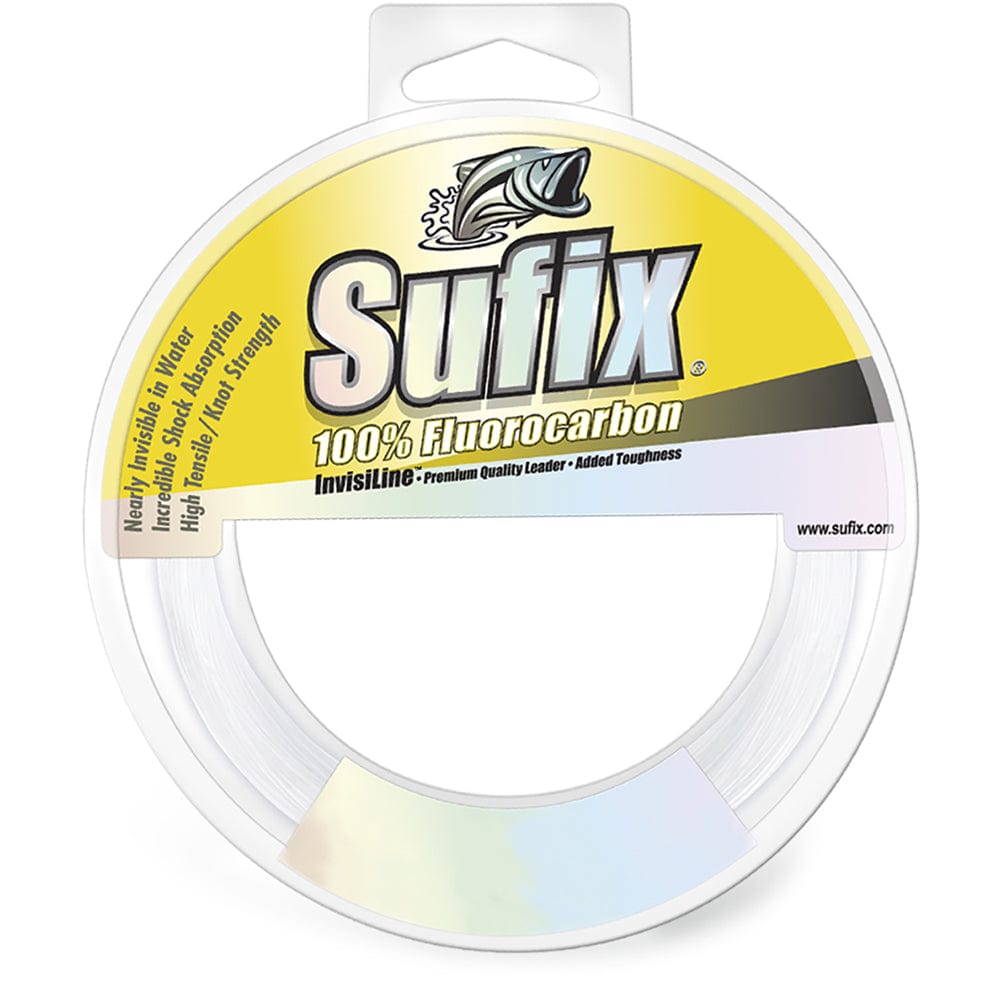 Sufix 100% Fluorocarbon Invisiline Leader - 50lb - 110yds [682-050] - The Happy Skipper