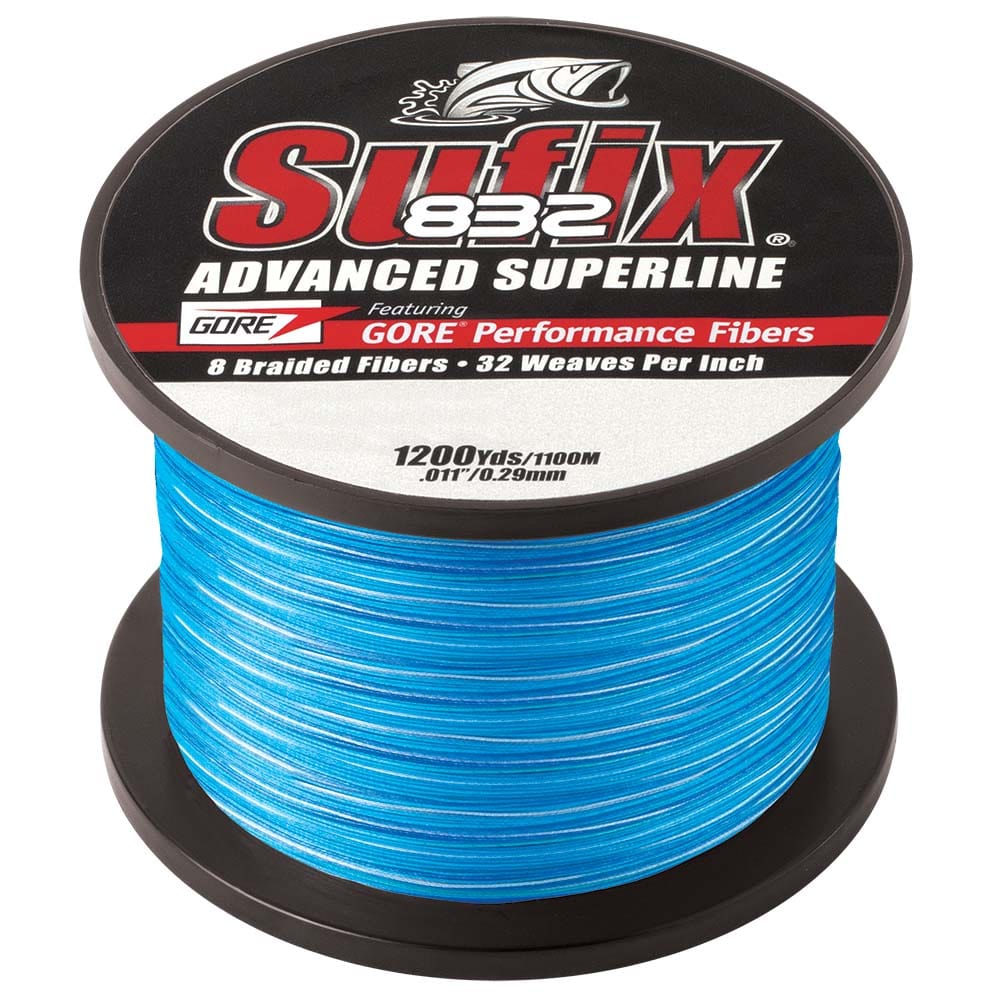 Sufix 832 Advanced Superline Braid - 15lb - Coastal Camo - 1200 yds [660-315CC] - The Happy Skipper