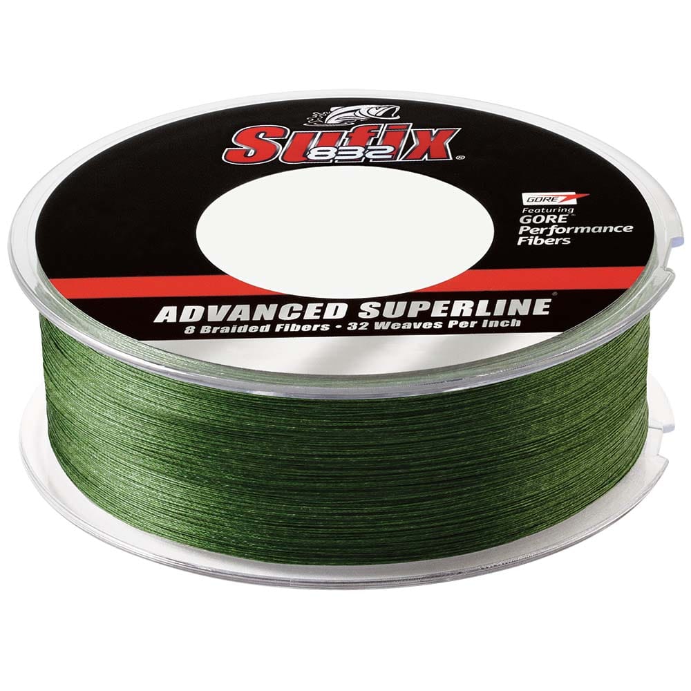 Sufix 832 Advanced Superline Braid - 15lb - Low-Vis Green - 600 yds [660-215G] - The Happy Skipper