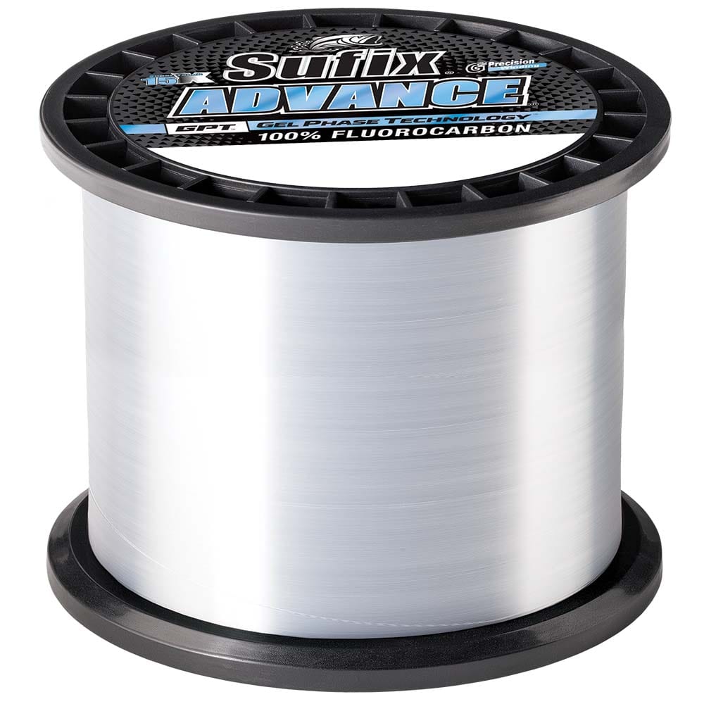 Sufix Advance Fluorocarbon - 12lb - Clear - 1200 yds [679-1012C] - The Happy Skipper