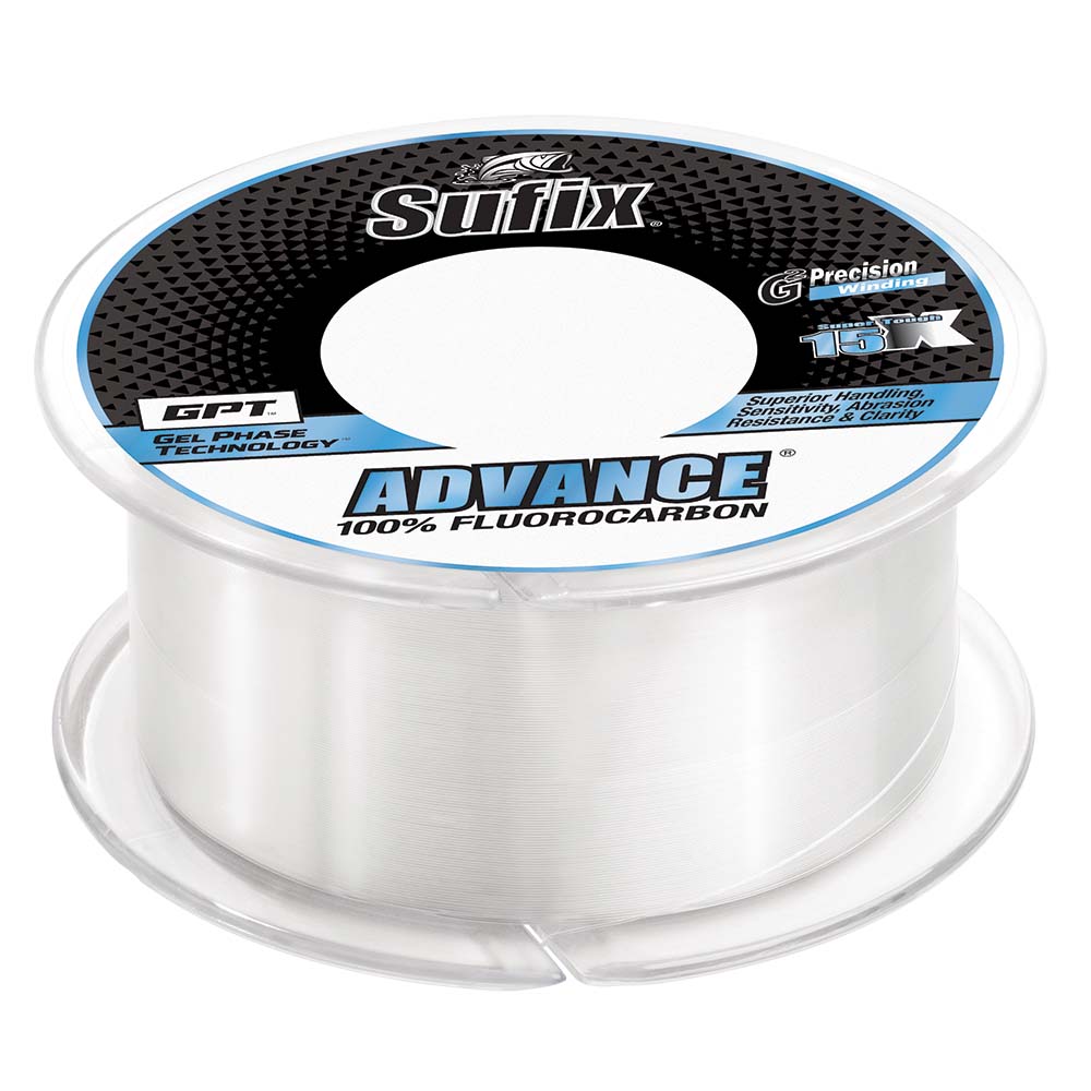 Sufix Advance Fluorocarbon - 12lb - Clear - 200 yds [679-012C] - The Happy Skipper