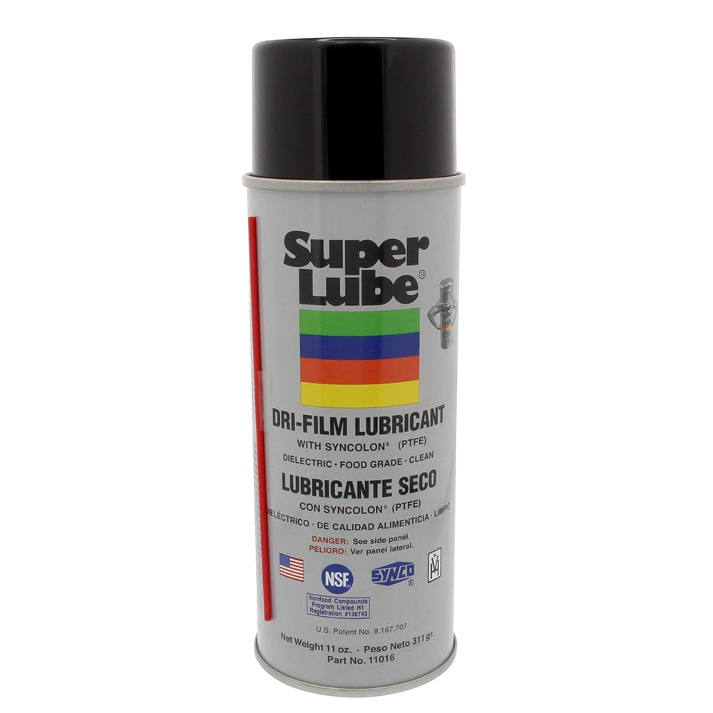 Super Lube Dri-Film Aerosol w/Syncolon - 11oz [11016] - The Happy Skipper