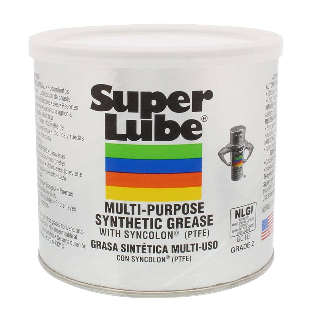 Super Lube Multi-Purpose Synthetic Grease w/Syncolon - 14.1oz Canister [41160] - The Happy Skipper